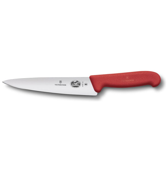 Универсальный нож 19 см  Victorinox &quot;Fibrox&quot; красный / 316291