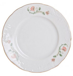 Набор тарелок 25 см 6 шт  Thun "Тулип /Персиковый цветок" / 002287