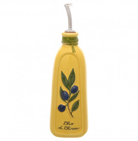 Бутылка для масла 28,5 см  Artigianato Ceramico by Caroline "Oliere Classiche" жёлтая / 228195