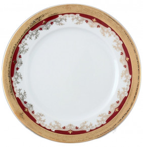 Набор тарелок 19 см 6 шт  Thun "Кристина /Лилии на красном" / 056211