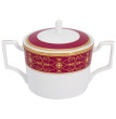 Чайный сервиз на 12 персон 40 предметов  Anna Lafarg Emily &quot;Офелия /Красный&quot;   / 299830