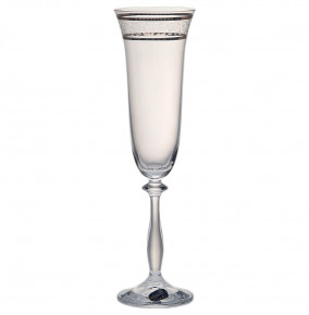 Бокалы для шампанского 190 мл 6 шт  Crystalex CZ s.r.o. "Анжела /431842" / 005184