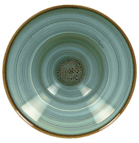 Тарелка 26 х 9 см глубокая 480 мл  RAK Porcelain "Twirl Lagoon" / 314872