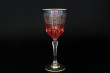Бокалы для красного вина 6 шт  RCR Cristalleria Italiana SpA &quot;Timon /Адажио красный с золотом&quot; / 108610