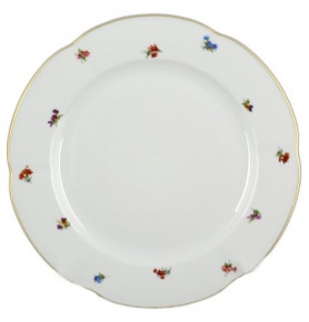 Набор тарелок 25 см 6 шт  Royal Czech Porcelain "Болеро /Мелкие цветы" / 097348