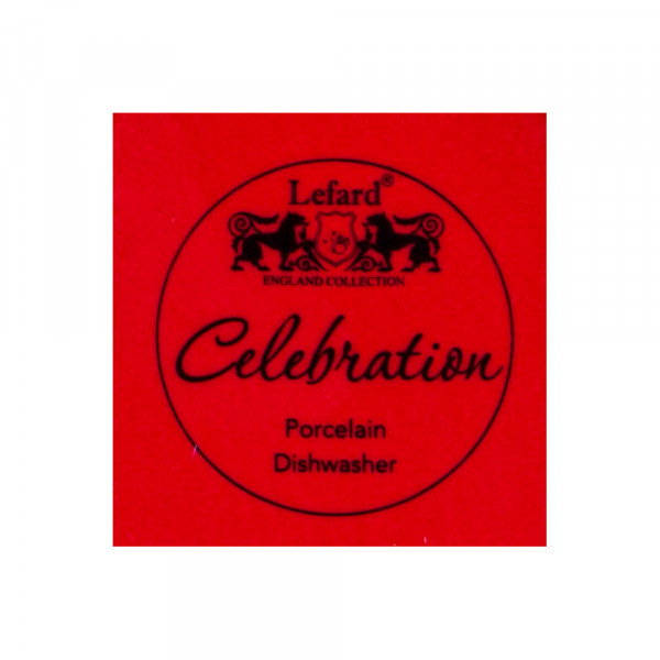 Набор тарелок 14 см 2 шт Ёлка  LEFARD &quot;Celebration /Красный&quot; / 268827