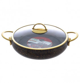 Набор посуды 7 предметов антипригарное покрытие чёрный  Repast "Leydi /Elite Royal" / 288450