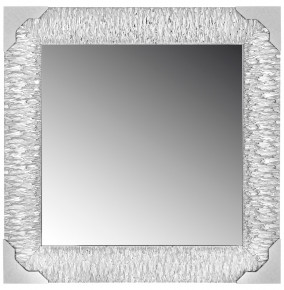 Зеркало 60 х 60/45 х 45 см /рама серебро / 290635