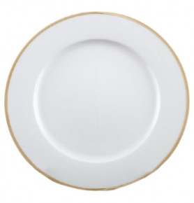 Набор тарелок 25 см 6 шт  Thun "Опал /Золотая отводка" / 094558
