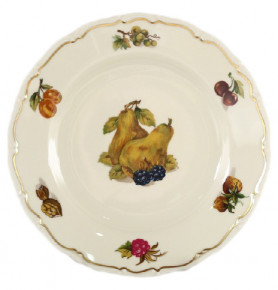 Набор тарелок 19 см 6 шт  Bohemia Porcelan Moritz Zdekauer 1810 s.r.o. "Анжелика /Ягодно-Фруктовый /СК" / 066290