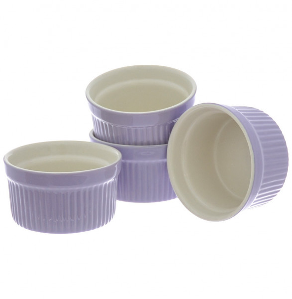 Набор форм для кексов 9 х 9 х 5 см 4 шт фиолетовые  Repast &quot;Bakery&quot;  / 290727