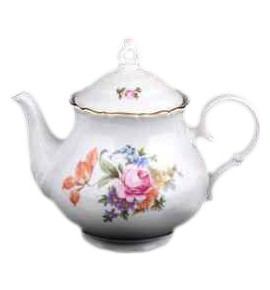 Заварочный чайник 500 мл  Bohemia Porcelan Moritz Zdekauer 1810 s.r.o. "Офелия /Полевой цветок" / 027431