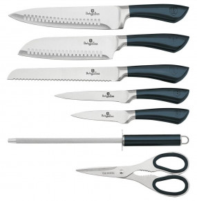 Набор ножей для кухни 8 предметов на подставке "Berlinger Haus" / 147745