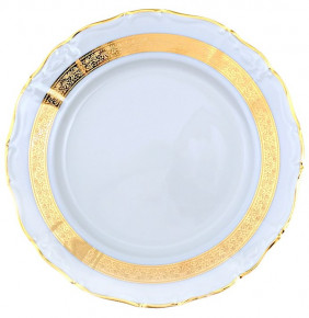 Набор тарелок 18 предметов (19, 23, 25 см)  Thun "Мария-Луиза /Золотая лента" / 086934