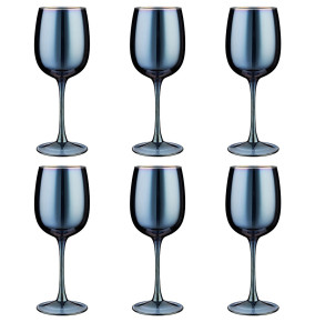 Бокалы для белого вина 420 мл 6 шт  LEFARD "Блюберри" / 307536