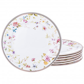 Набор тарелок 25 см 6 шт  LEFARD "Луговые цветы" / 189482