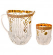 Набор для воды 7 предметов (графин + 6 стаканов)  Astra Gold &quot;Венус /Адажио белый&quot; 20594 / 030358