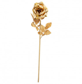 Цветок искусственный 67 см  LEFARD "Золотая роза" / 215323