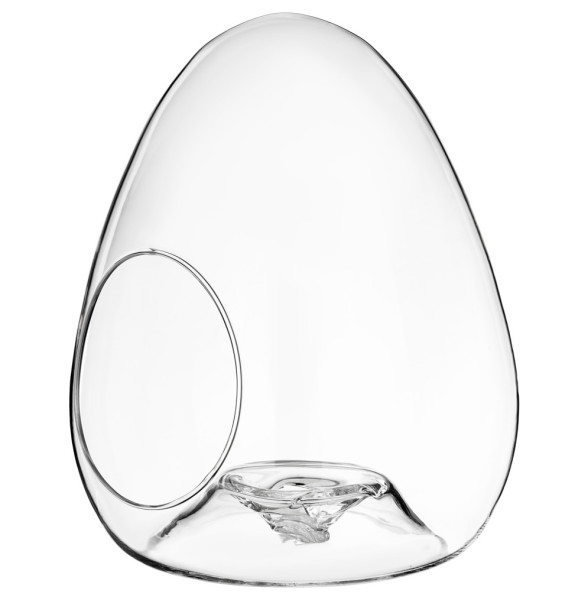 Ваза для конфет 17 х 23 см  Alegre Glass &quot;Яйцо /Sencam&quot; / 313976