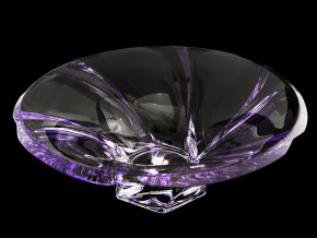 Ваза для фруктов 30,5 см  Aurum Crystal "Mozart /Аметист" / 103647