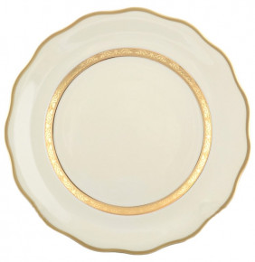 Набор тарелок 25 см 6 шт  МаМ декор "Фредерика /Золотая лента /СК" M-D / 115960
