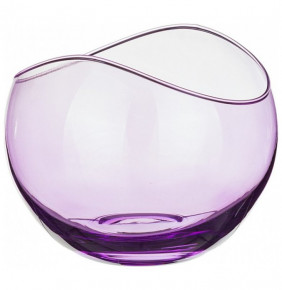 Ваза для цветов 17,5 см фиолетовая  Crystalex CZ s.r.o. "Gondola" / 094699