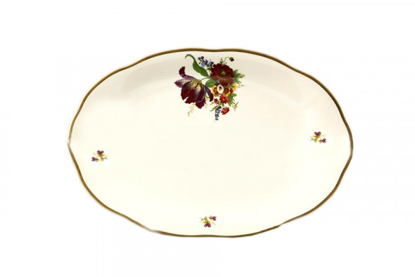 Блюдо 34 см овальное  Sterne porcelan &quot;Аляска /Полевой цветок /СК&quot; / 140088