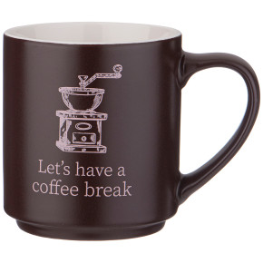 Кружка 350 мл  LEFARD "Coffeemania /Let is have a coffee break" / 337439