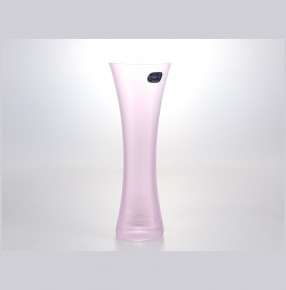Ваза для цветов 19.5 см  Crystalex CZ s.r.o. "Прозрачно-розовая" / 146862