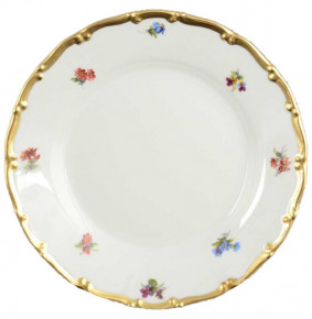 Набор тарелок 17 см 6 шт  Bohemia Porcelan Moritz Zdekauer 1810 s.r.o. "Анжелика 852 /Мелкие цветы" / 027620