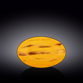Салатник 25 x 16,5 x 6 см овальный жёлтый  Wilmax "Scratch" / 261486