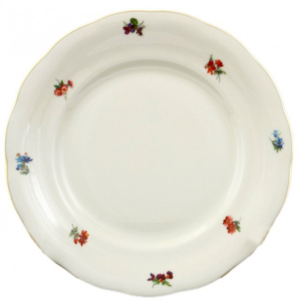 Набор тарелок 19 см 6 шт  МаМ декор &quot;Аляска /Мелкие цветы /СК&quot; / 098498