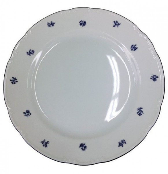 Набор тарелок 27 см 6 шт  Thun &quot;Офелия /Мелкие синие цветы&quot; / 245791