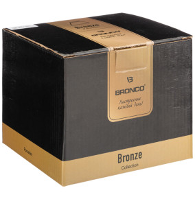 Банка для сыпучих продуктов 11 х 14 см 950 мл  Bronco "Bronze" / 282849