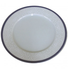 Набор тарелок 25 см 6 шт  Thun "Опал /Голубые пластины" / 244099