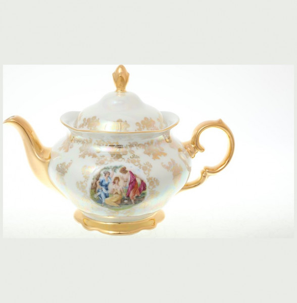 Заварочный чайник 1,2 л  Sterne porcelan &quot;Фредерика /Мадонна перламутр&quot; / 139151