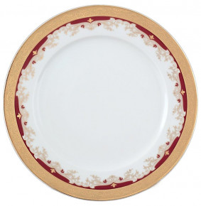 Набор тарелок 21 см 6 шт  Thun "Кристина /Лилии на красном" / 056212