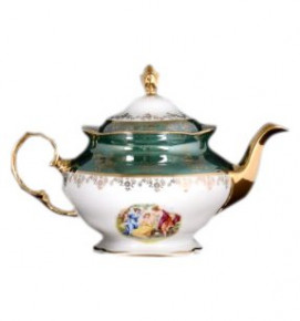 Заварочный чайник  Royal Czech Porcelain "Аляска /Мадонна зеленая" / 203756