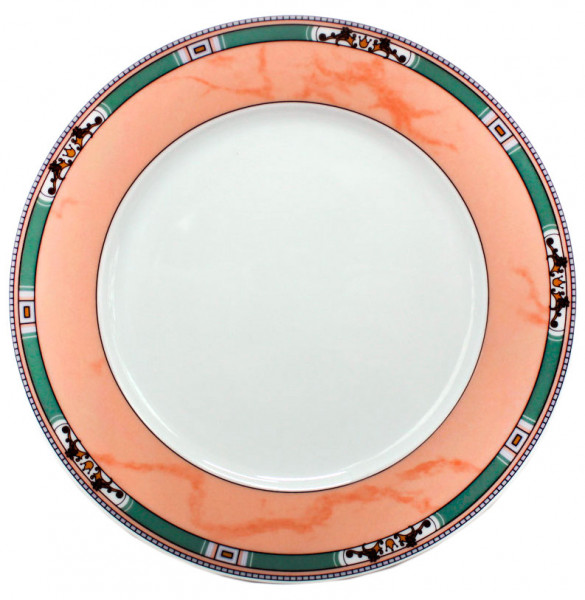 Набор тарелок 25 см 6 шт  Thun &quot;Кайро /Розовый мрамор /окантовка&quot; / 244777