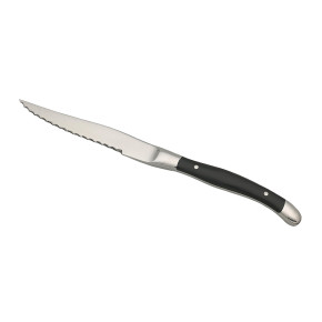 Нож для стейка 23,5 см черная ручка  P.L. Proff Cuisine "Paris" / 331792