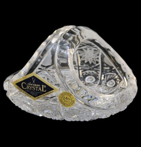 Корзинка 8 см  Aurum Crystal "Хрусталь резной" / 059299