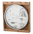 Часы настенные 30 х 30 х 4 см кварцевые круглые  LEFARD &quot;CHEF KITCHEN&quot; / 187929