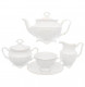 Чайный сервиз на 6 персон 15 предметов  Repast "Мария-Тереза /Платиновый узор" (классическая чашка) / 236358