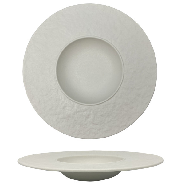Тарелка для пасты 28 х 5 см белая матовая  P.L. Proff Cuisine &quot;Паназия&quot; / 343170