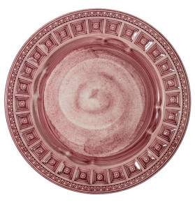 Тарелка 22 см розовая  Matceramica "Augusta" / 291759
