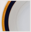 Набор салатников 13 см 6 шт  Thun &quot;Сильвия /Синяя полоса с золотом&quot; / 051231