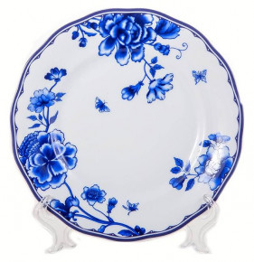 Набор тарелок 19 см 6 шт  Epiag "Аляска /Цветы /2727 /синие" / 148564