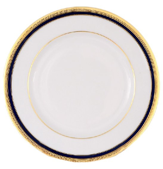 Набор тарелок 21 см 6 шт  Falkenporzellan &quot;Вена /Кобальт с золотом&quot; / 059965