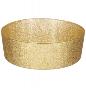 Салатник 16 х 5 см  АКСАМ "Miracle gold shiny" / 290622