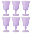 Бокалы для белого вина 300 мл 6 шт  Rakle &quot;Iconic purple&quot; / 328646